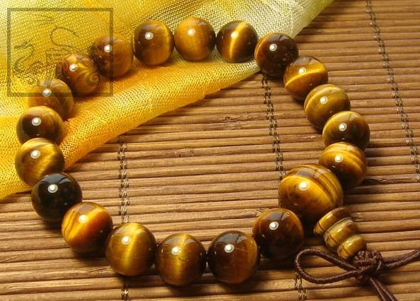Fashion Consecration Tiger Eye Tibetan Wrist Malas Buddhist Prayer Beads Bracelet